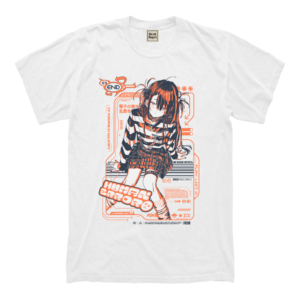 HUMAN ERROR vintage-like tee