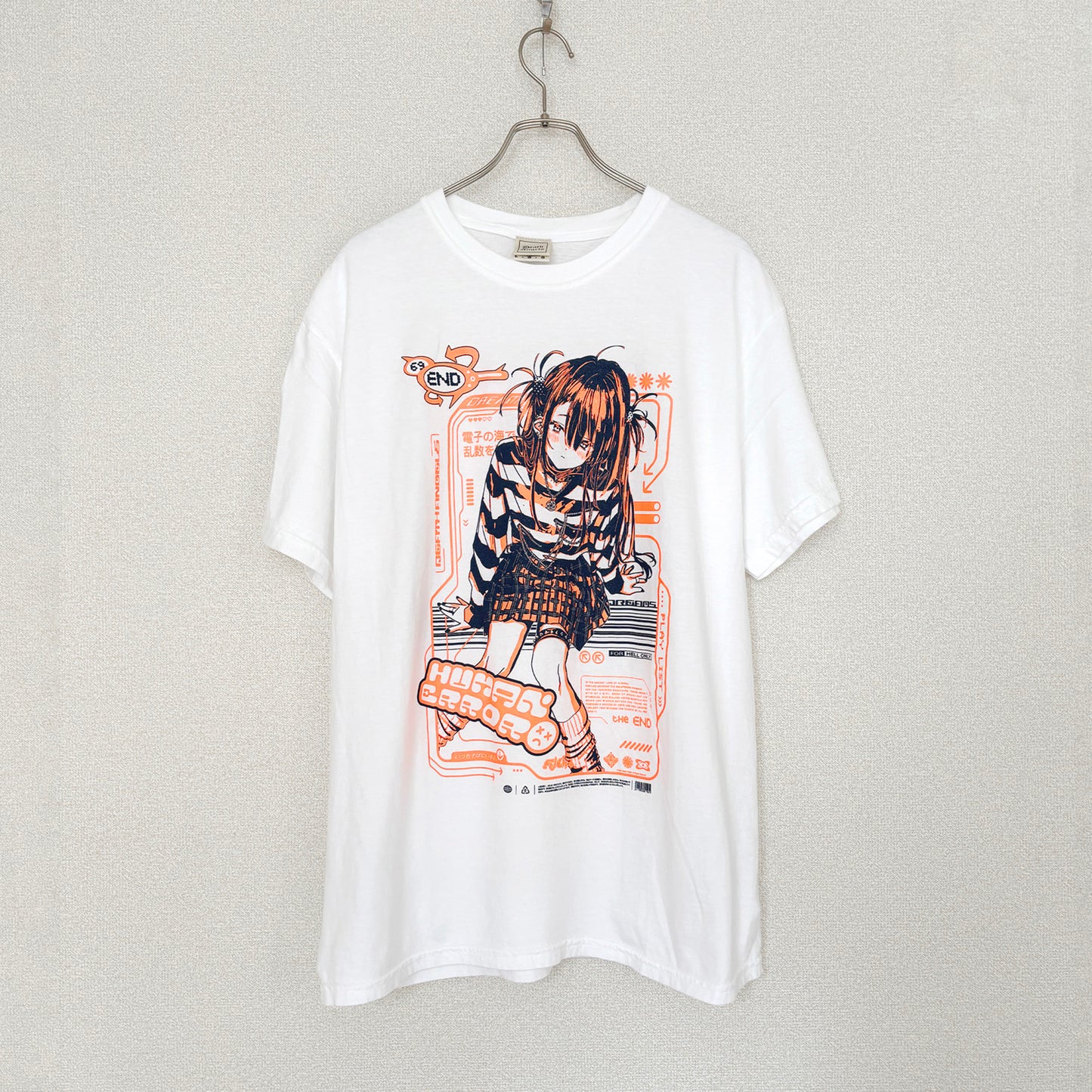 HUMAN ERROR vintage-like tee