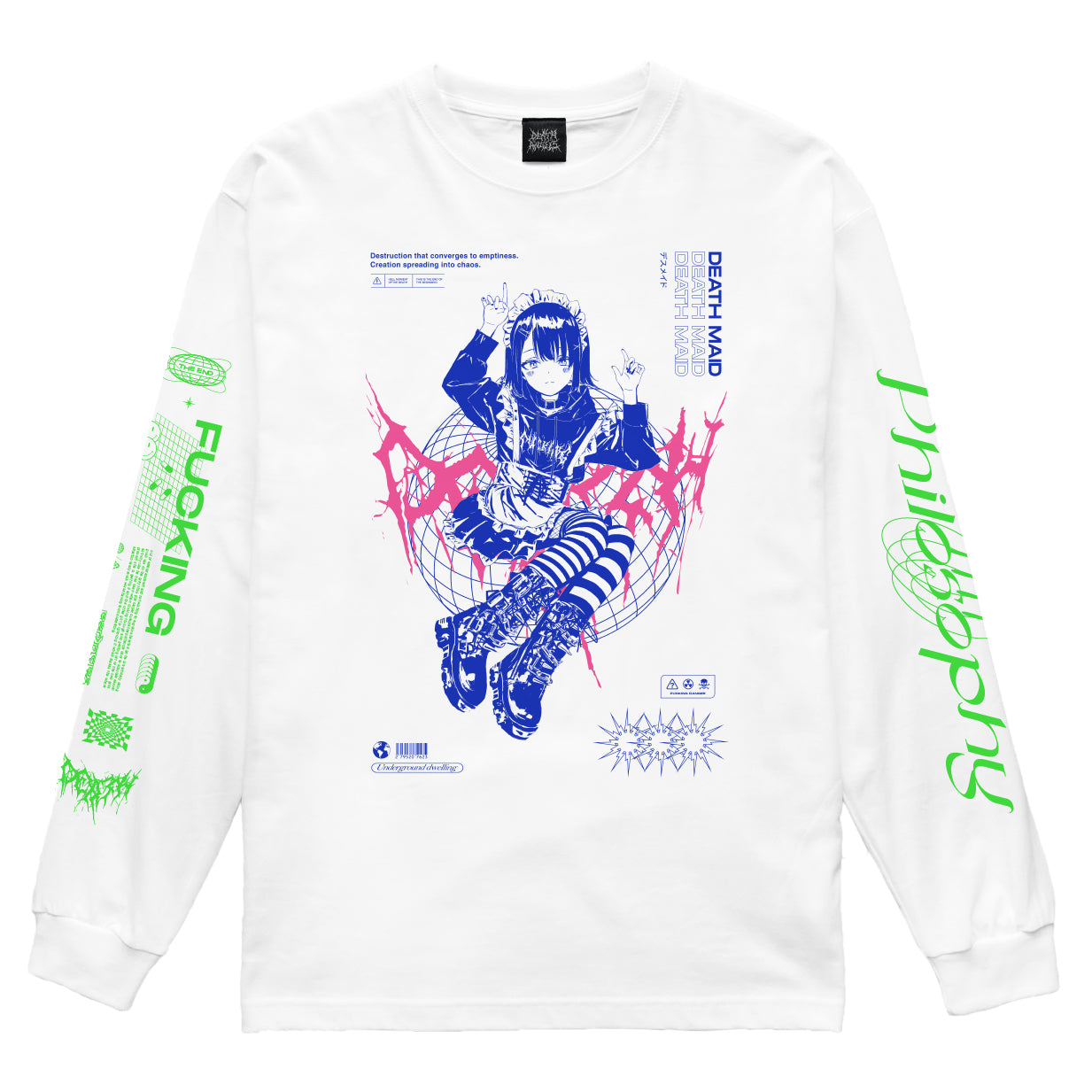 DEATH MAID LS TEE [TYPE:A] – DEATH ANGELS