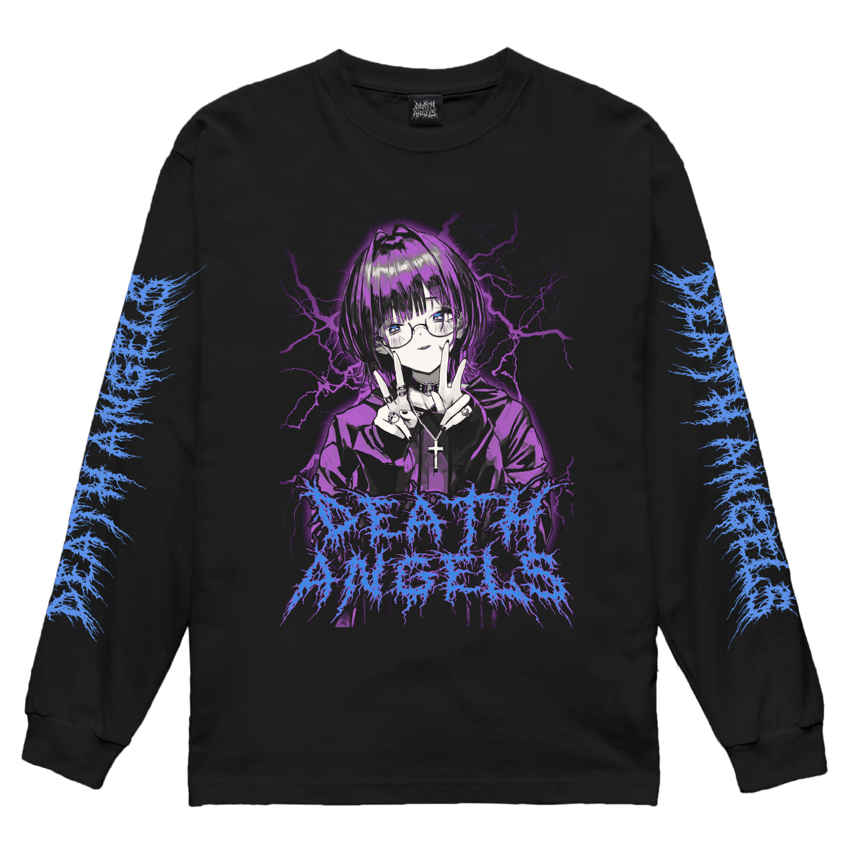 DEATH THUNDER GIRL LS TEE