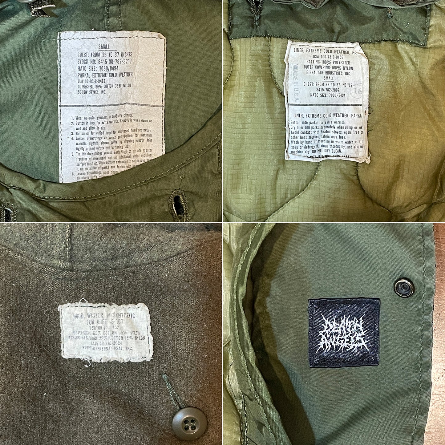 GIRLS END REMAKE M-65 FISHTAIL PARKA