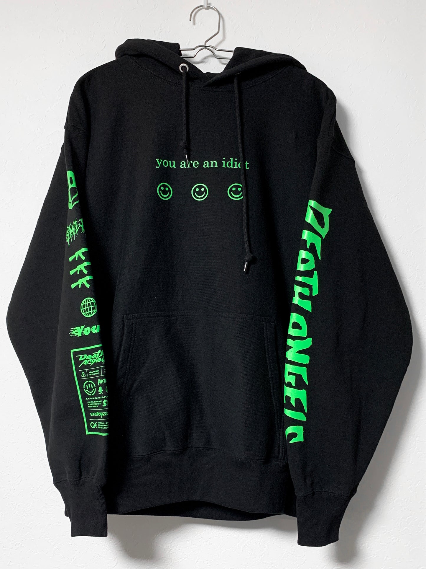 SMILE GREEN HOODIE