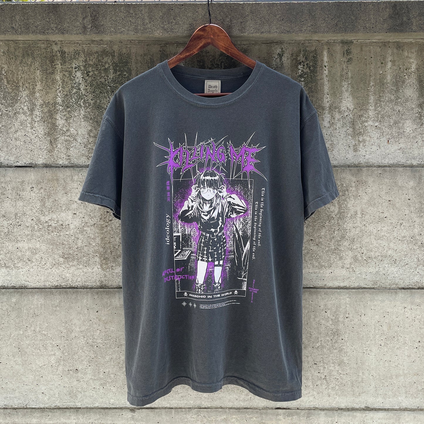 KILLING ME vintage-like tee