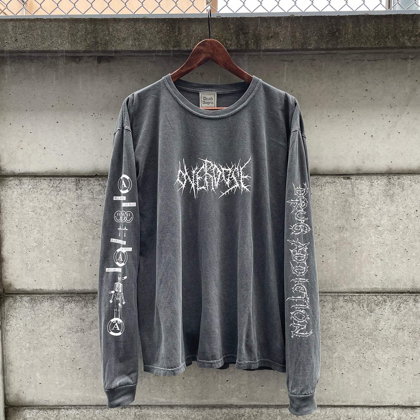 OVERDOSE LS vintage-like tee