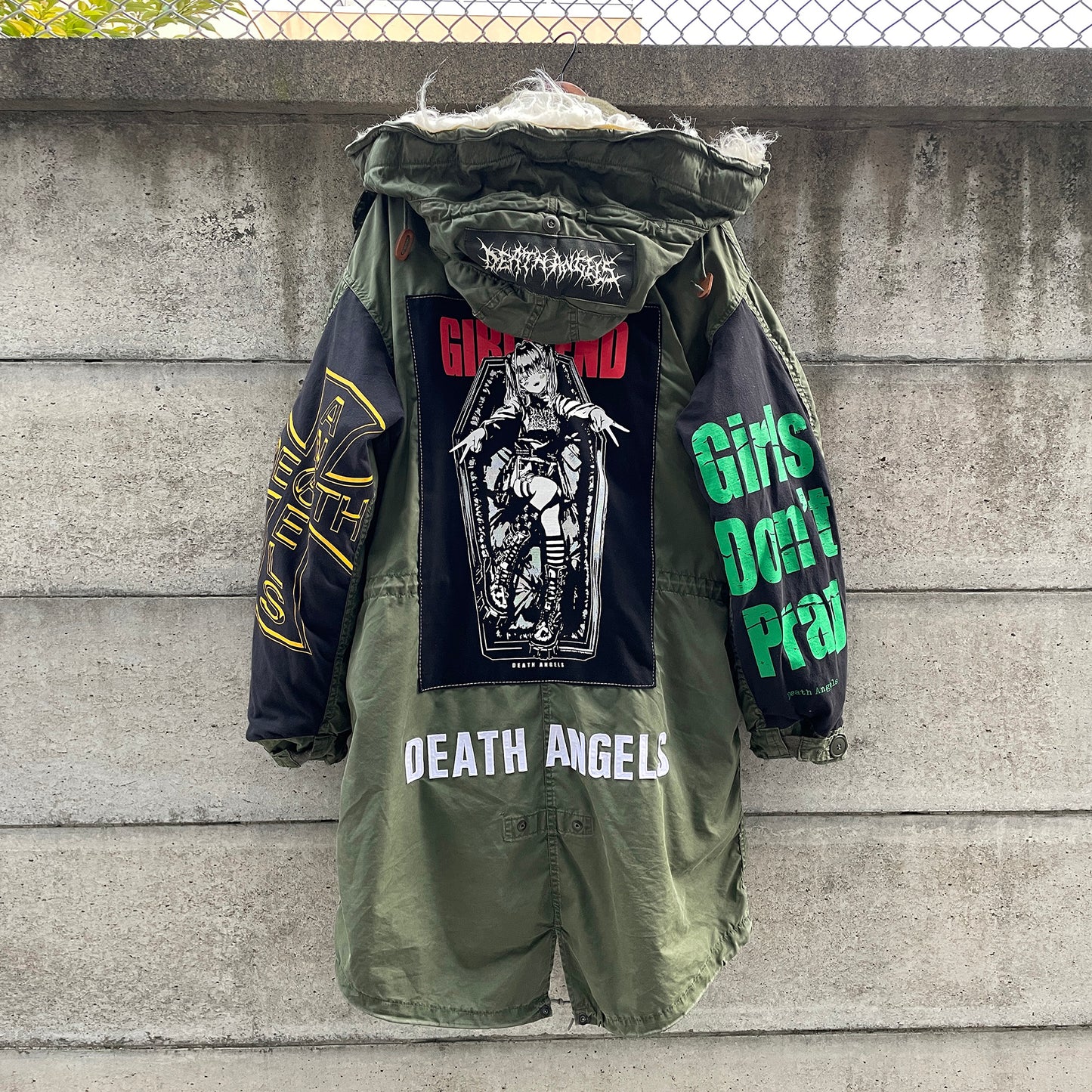 GIRLS END REMAKE M-65 FISHTAIL PARKA