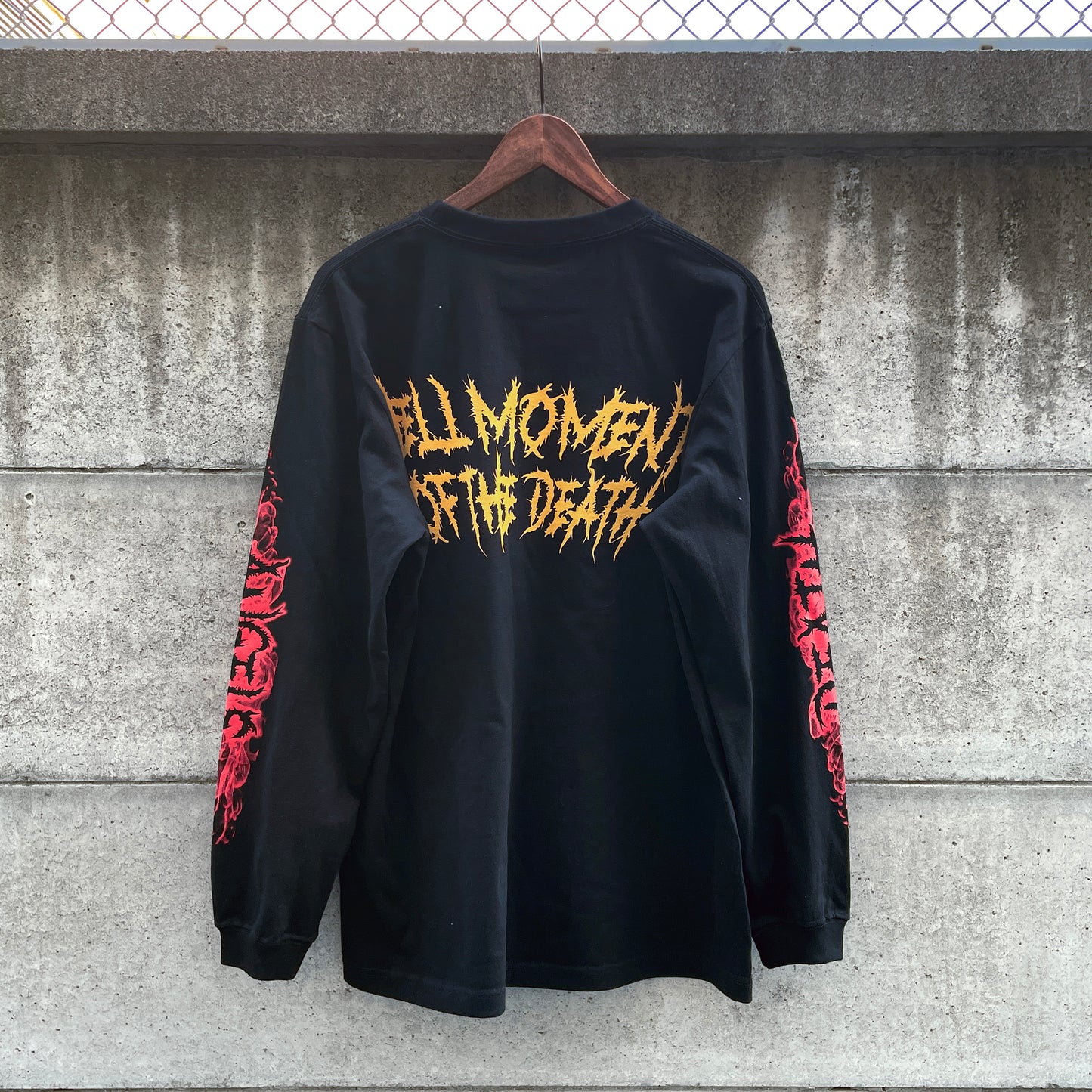 HELL FLAME GIRL LS TEE