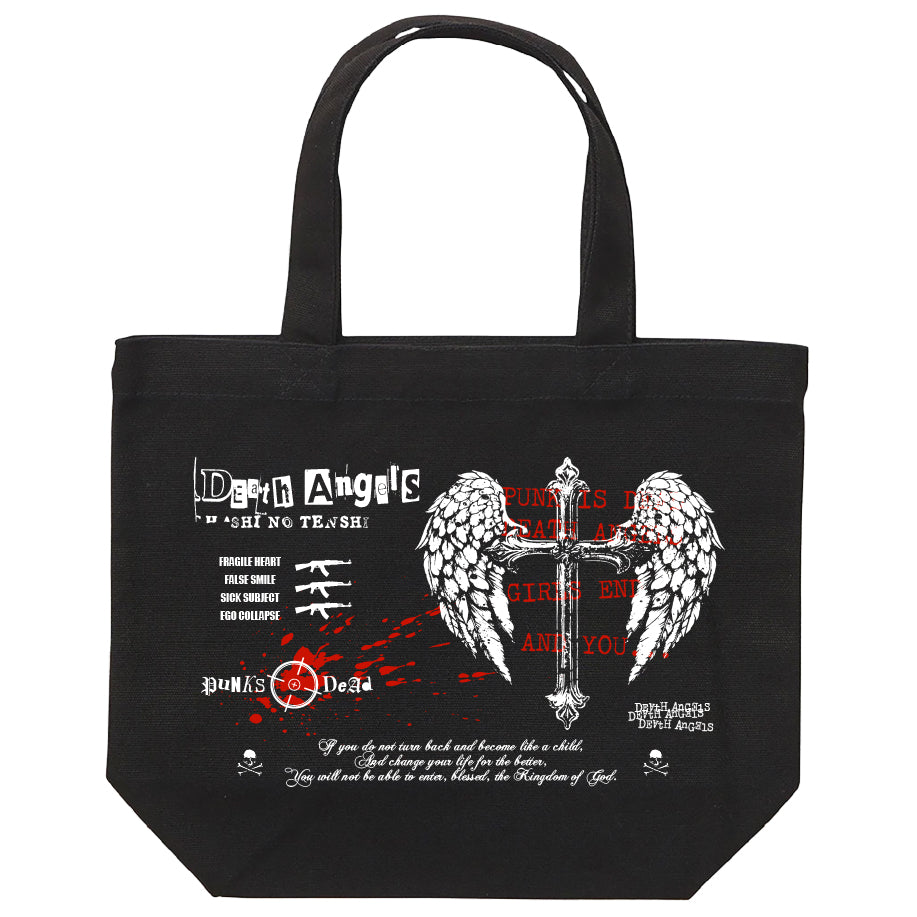 ANGEL WINGS CROSS TOTE BAG