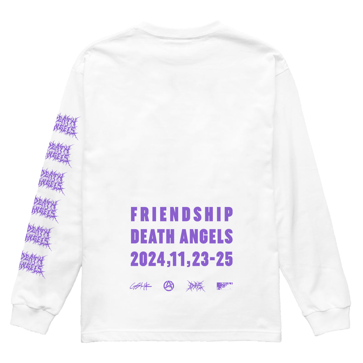 FRIENDSHIP GIRLS FULLCOLOR LS TEE [WHITE]