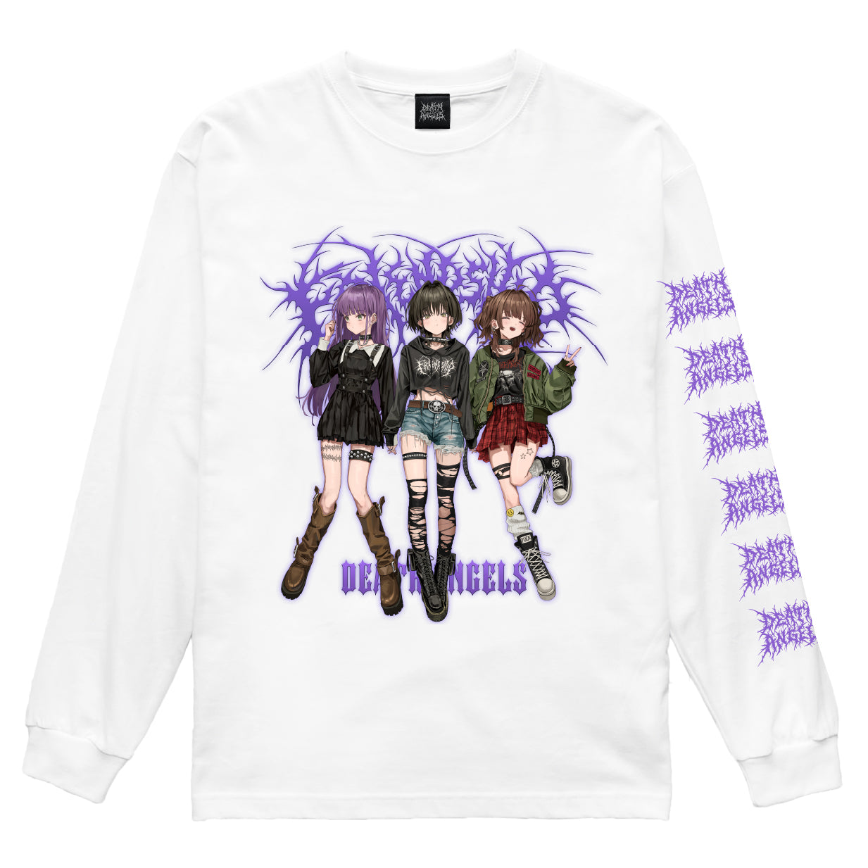 FRIENDSHIP GIRLS FULLCOLOR LS TEE [WHITE]