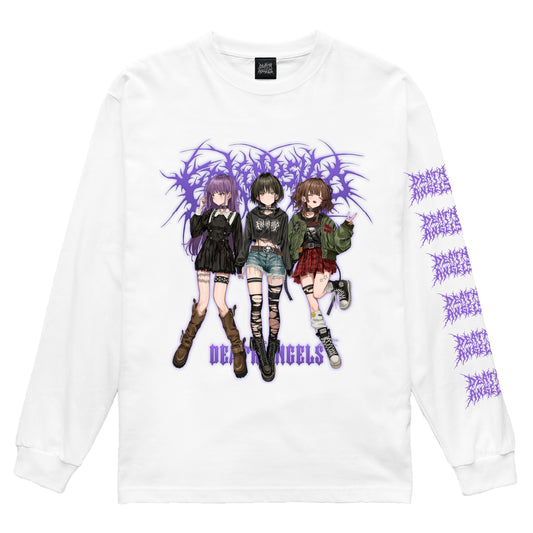 FRIENDSHIP GIRLS FULLCOLOR LS TEE [WHITE]