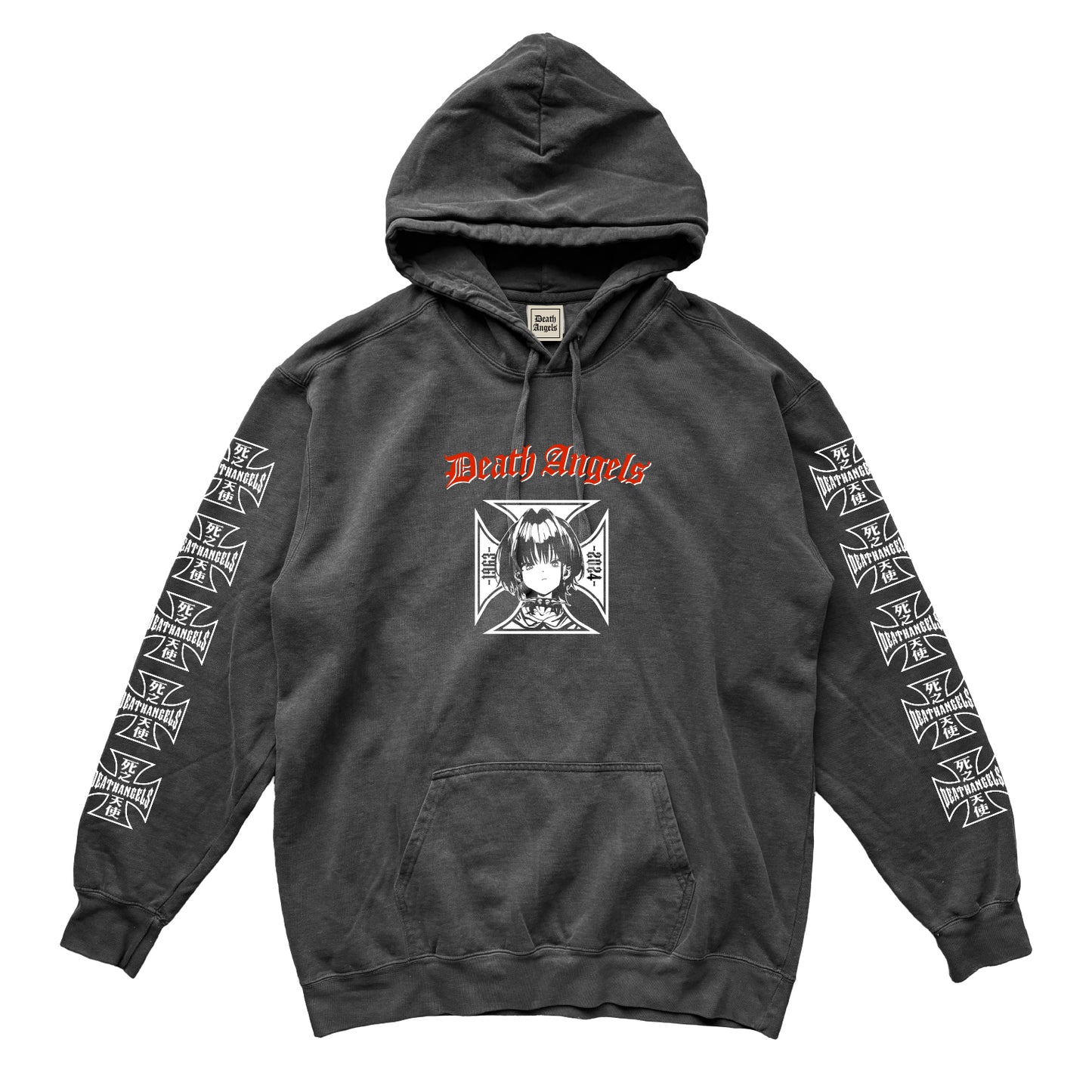 IRON CROSS vintage-like HOODIE