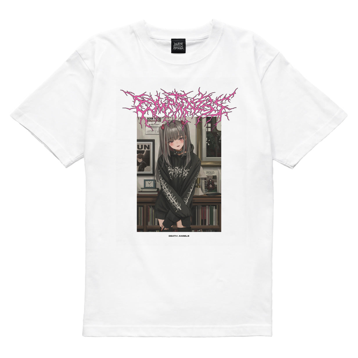 EMPTINESS LOGO IMAGE TEE [WHITE]