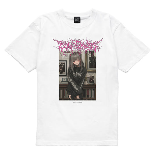 EMPTINESS LOGO IMAGE TEE [WHITE]