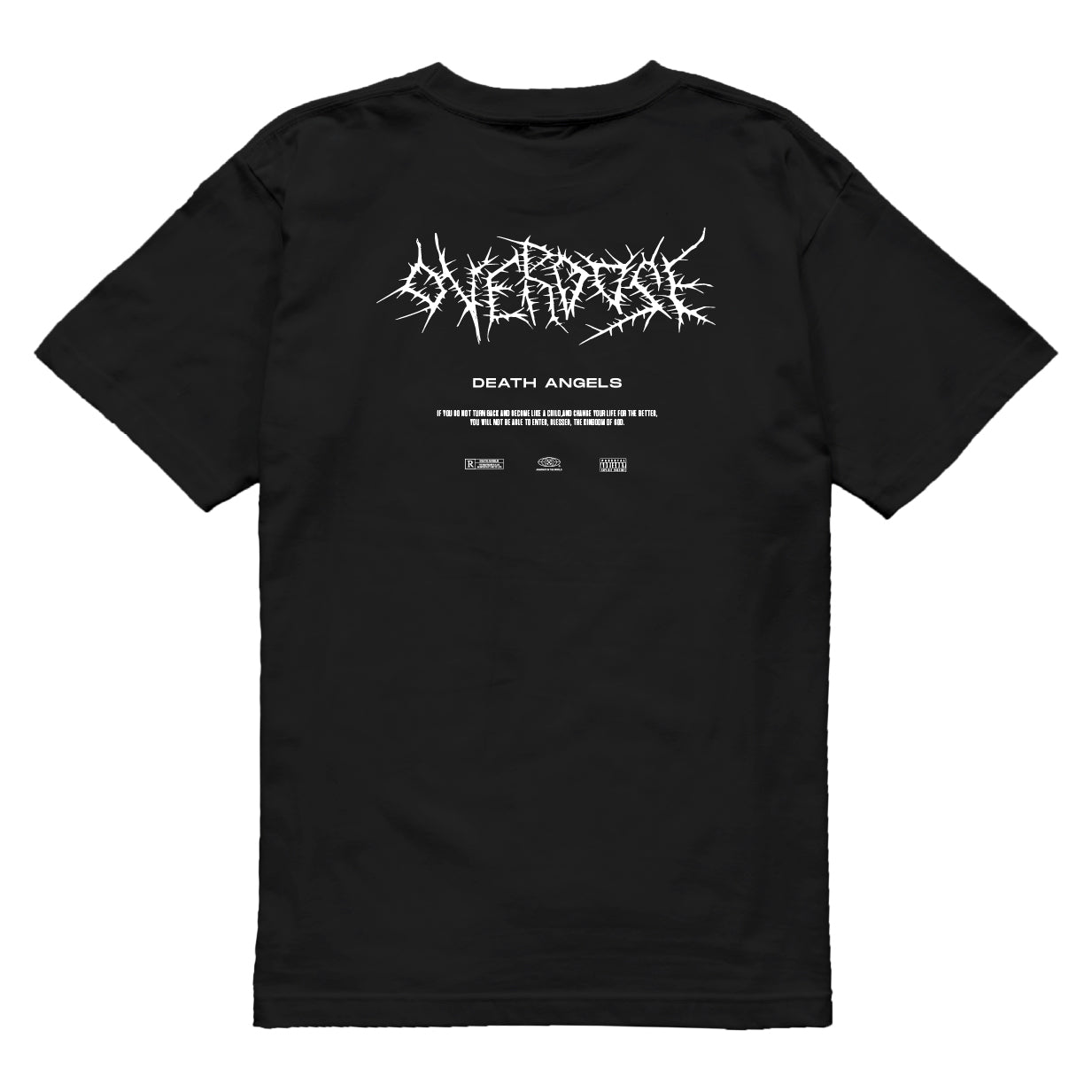 OVERDOSE LOGO IMAGE TEE [BLACK]