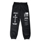 JESUS CROSS SWEAT PANTS