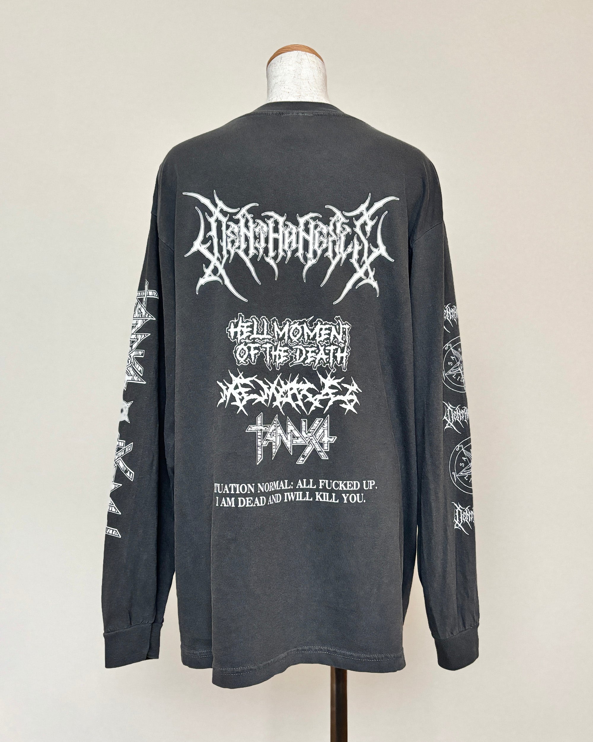 TANAKA PEACE LS TEE [VINTAGE STYLE] – DEATH ANGELS