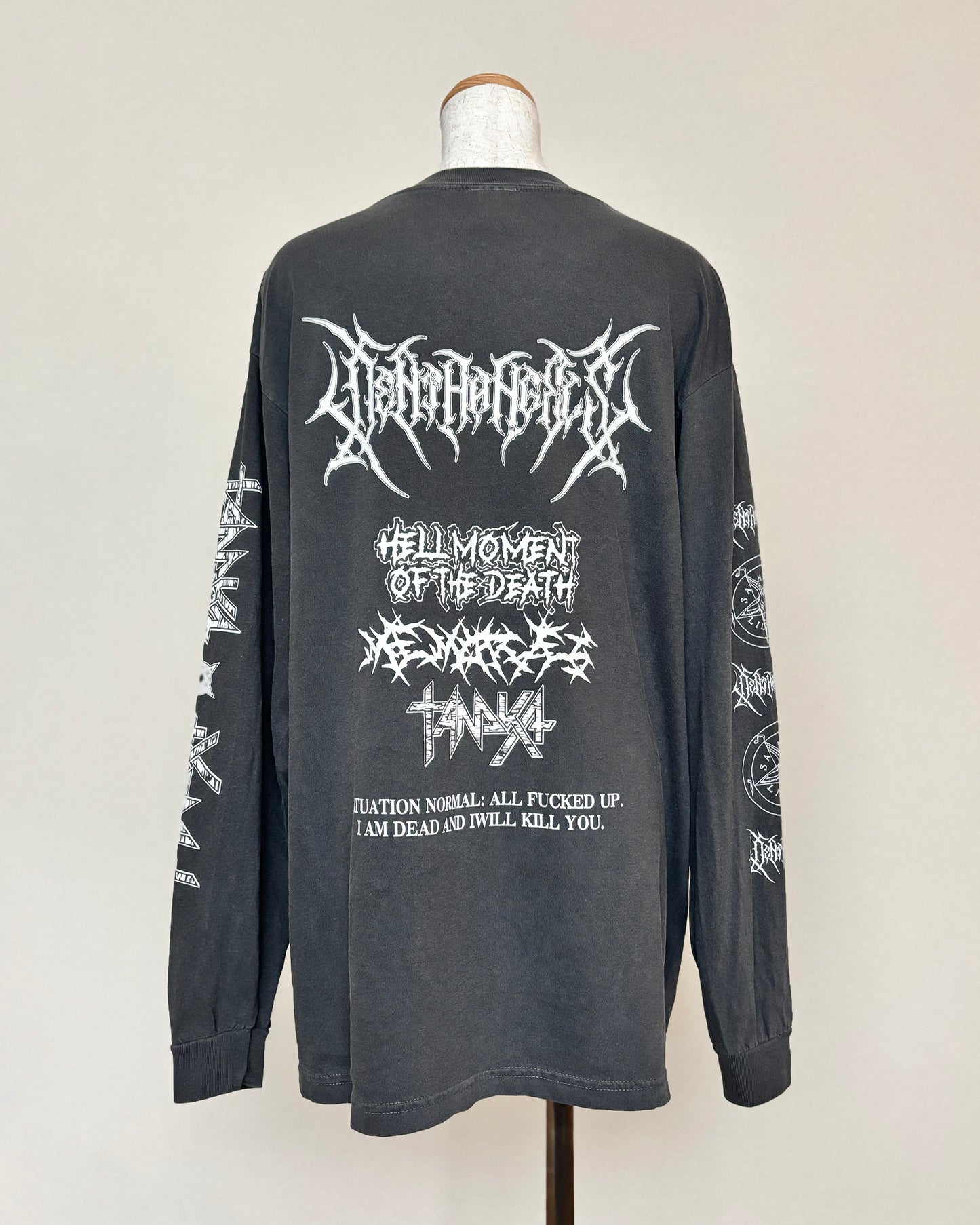 TANAKA PEACE LS TEE [VINTAGE STYLE]