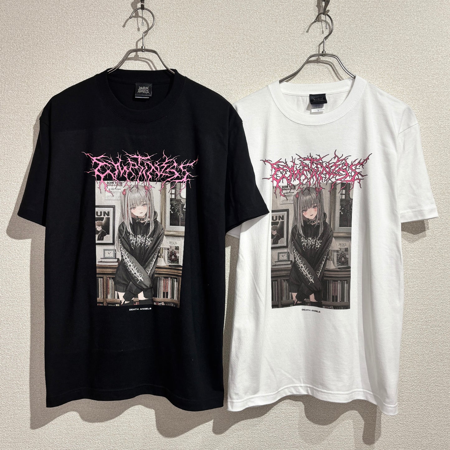 EMPTINESS LOGO IMAGE TEE [BLACK]