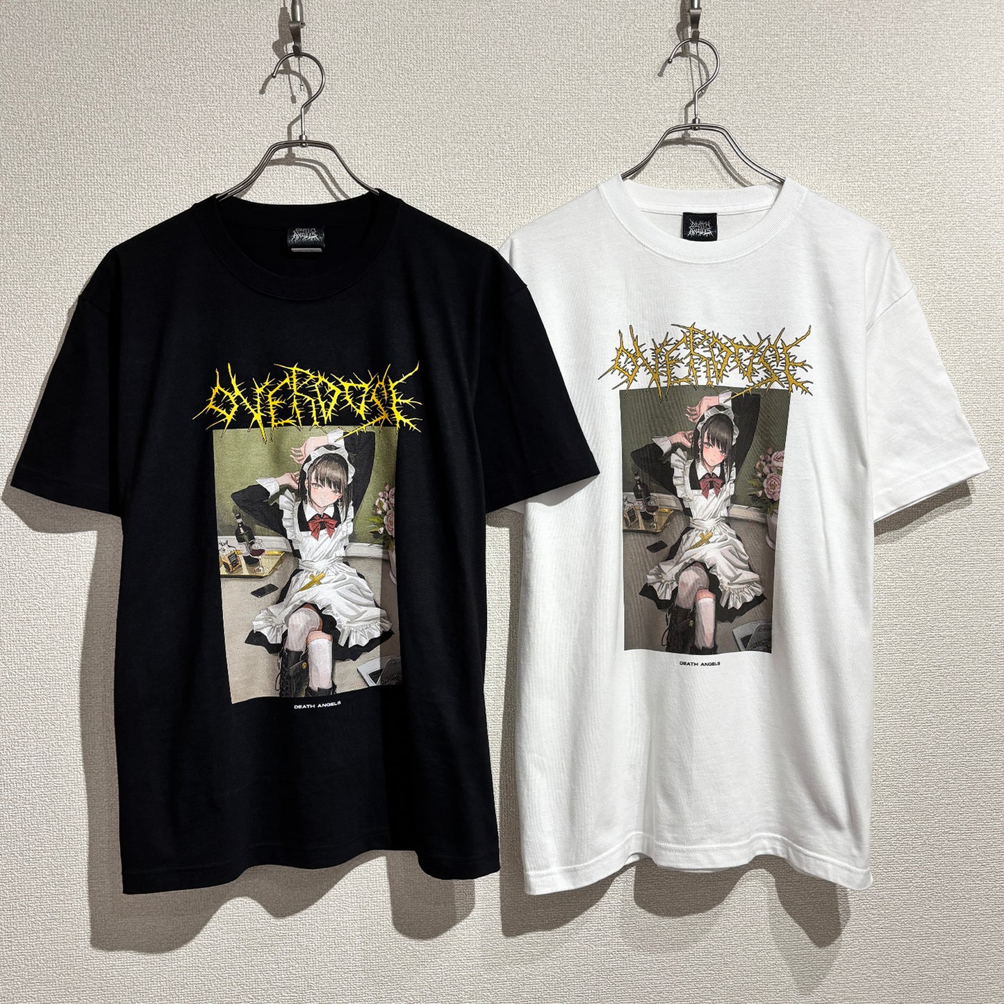 OVERDOSE LOGO IMAGE TEE [WHITE]