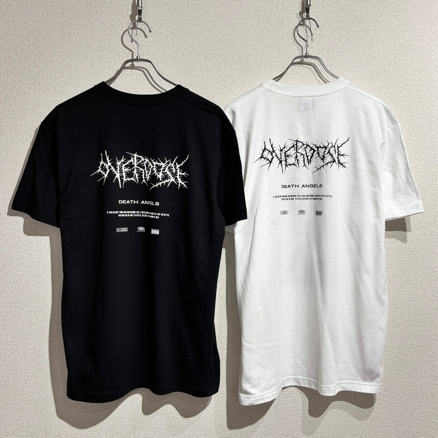 OVERDOSE LOGO IMAGE TEE [WHITE]