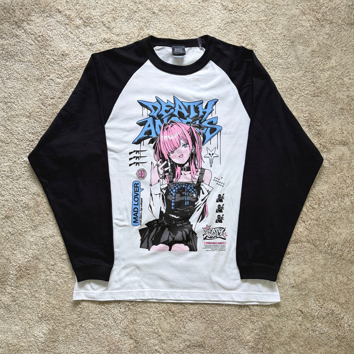 MAD LOVER RAGLAN LS TEE