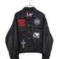 LEATHER MIX REMAKE DENIM JACKET [No.1]