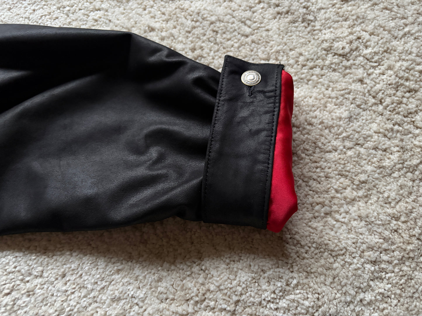 LEATHER MIX REMAKE DENIM JACKET [No.1]