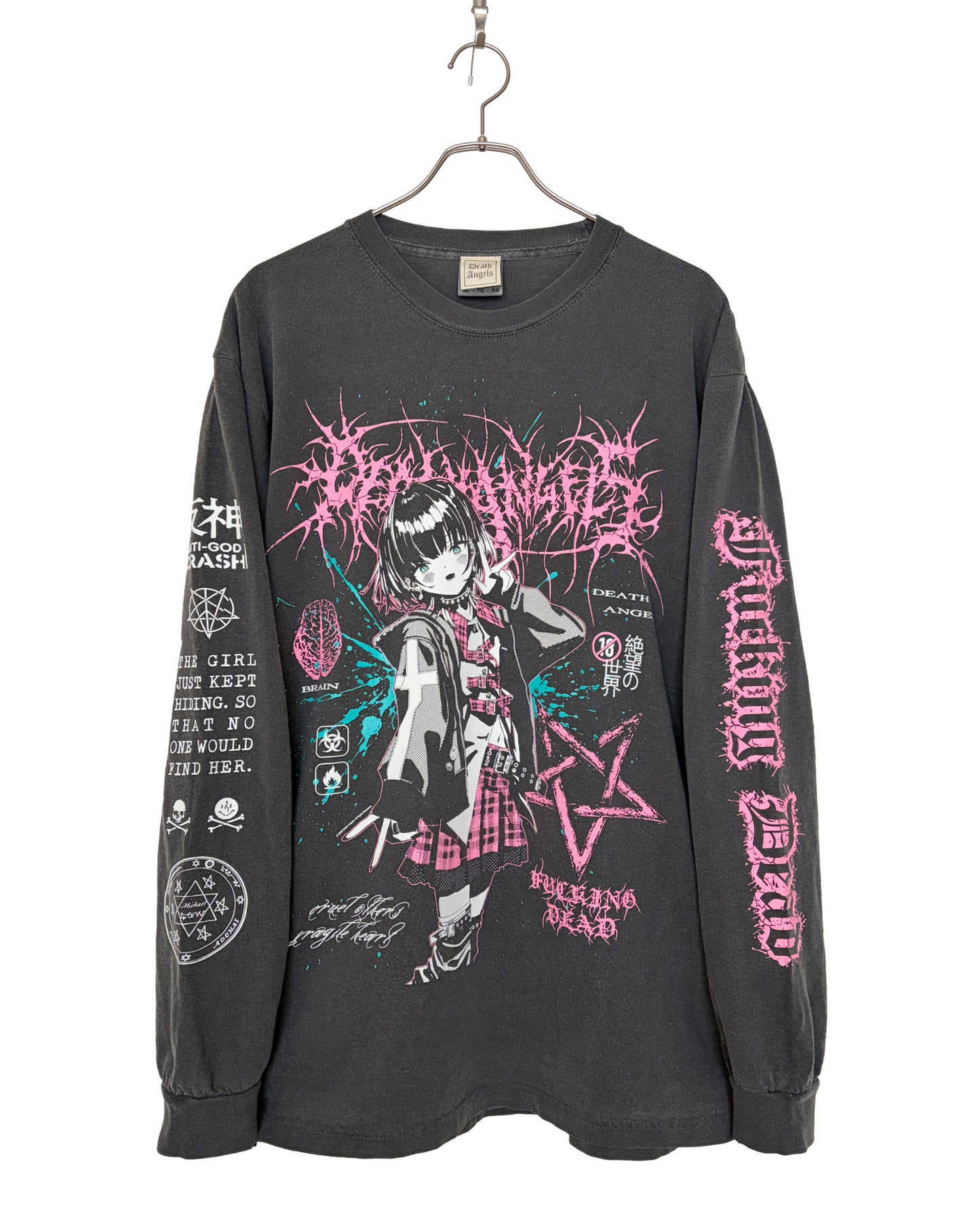 BRUTAL GIRL LS TEE [VINTAGE STYLE]