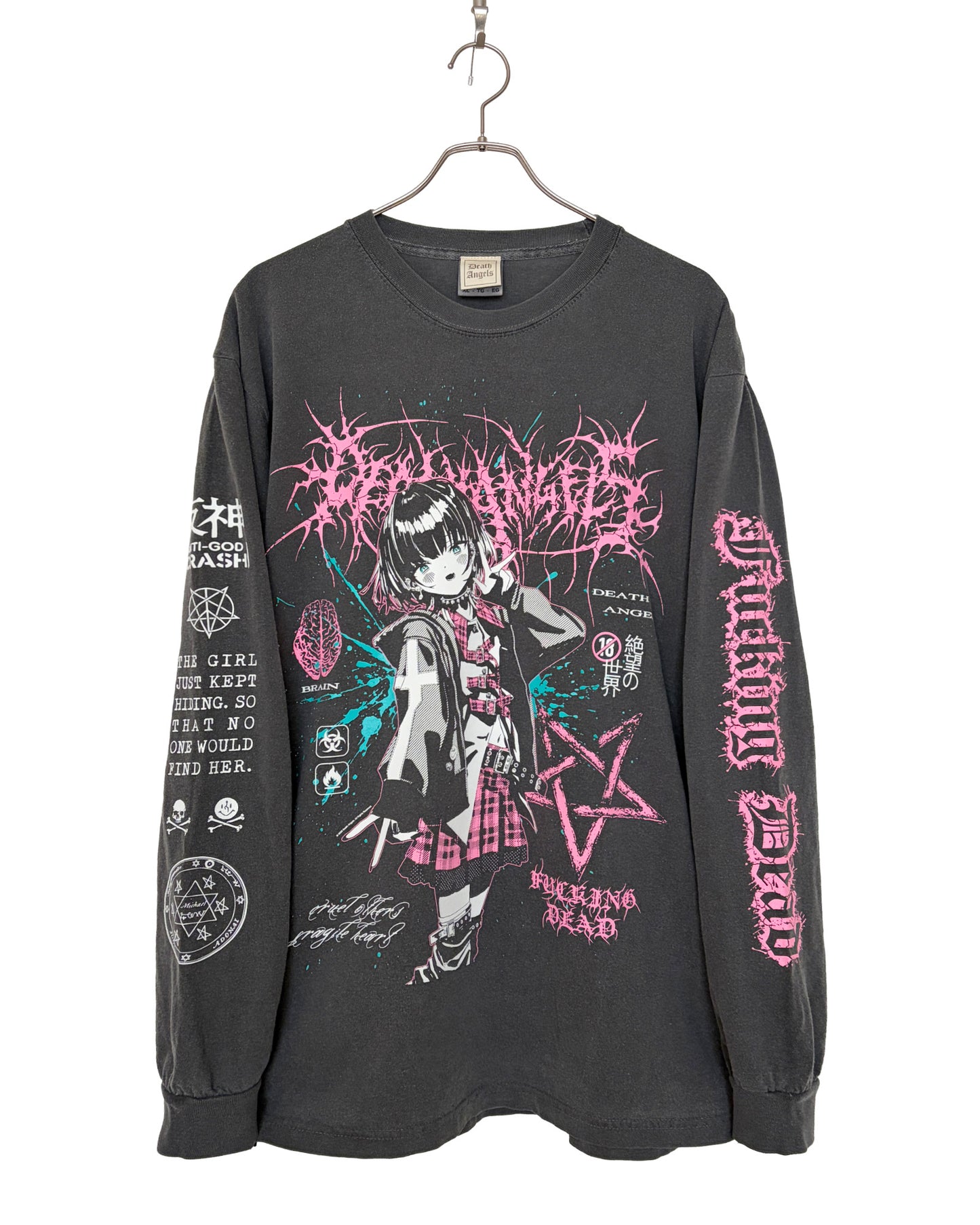 BRUTAL GIRL LS TEE [VINTAGE STYLE]