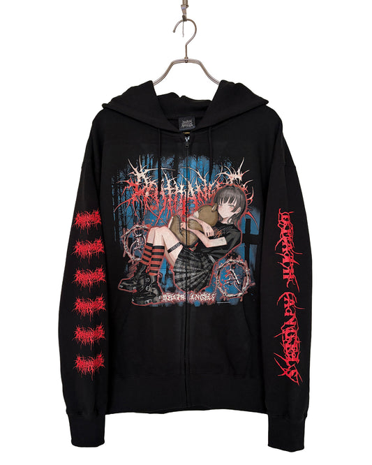 BARBED WIRE CIRCLE Full Zip HOODIE