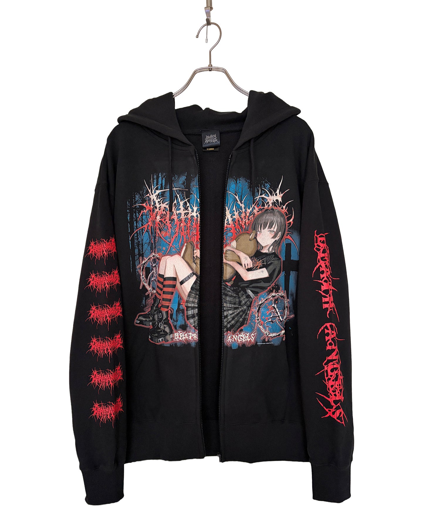 BARBED WIRE CIRCLE Full Zip HOODIE