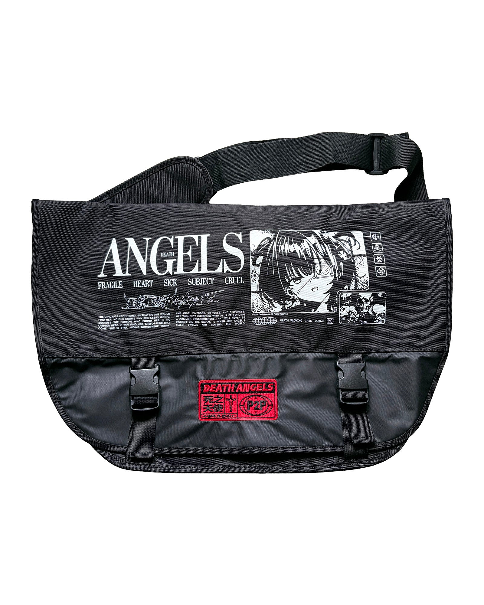 ANGELS MESSENGER BAG – DEATH ANGELS